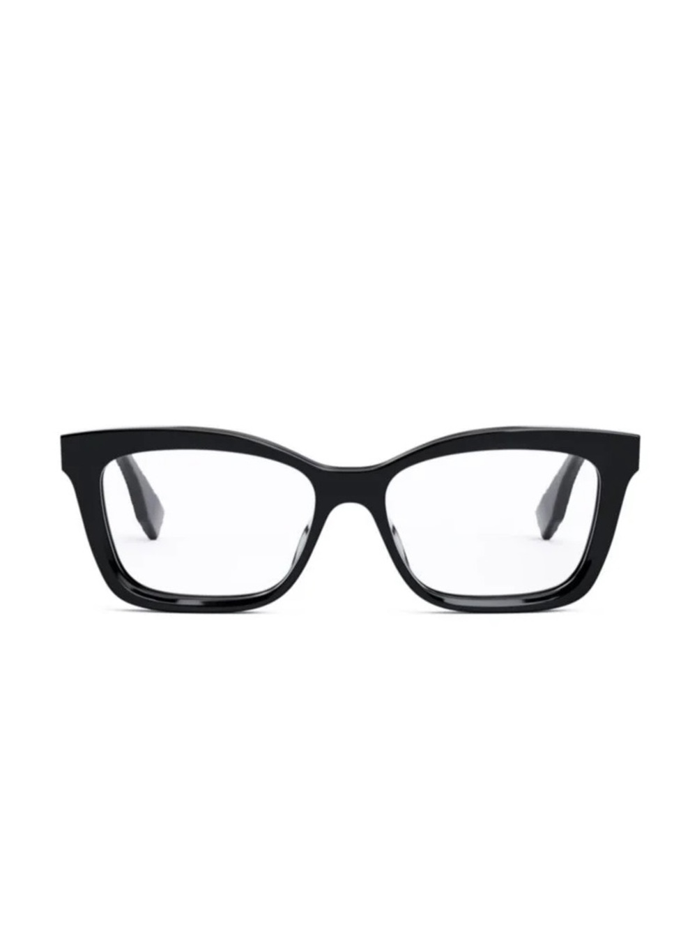 Fendi Women's Black Square Acetate Glasses